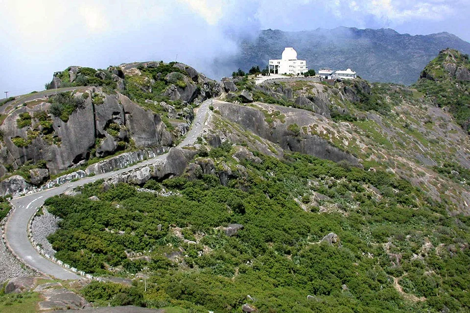 Scenic view of the holy hills at Mount Abu, Rajasthan’s spiritual hill station